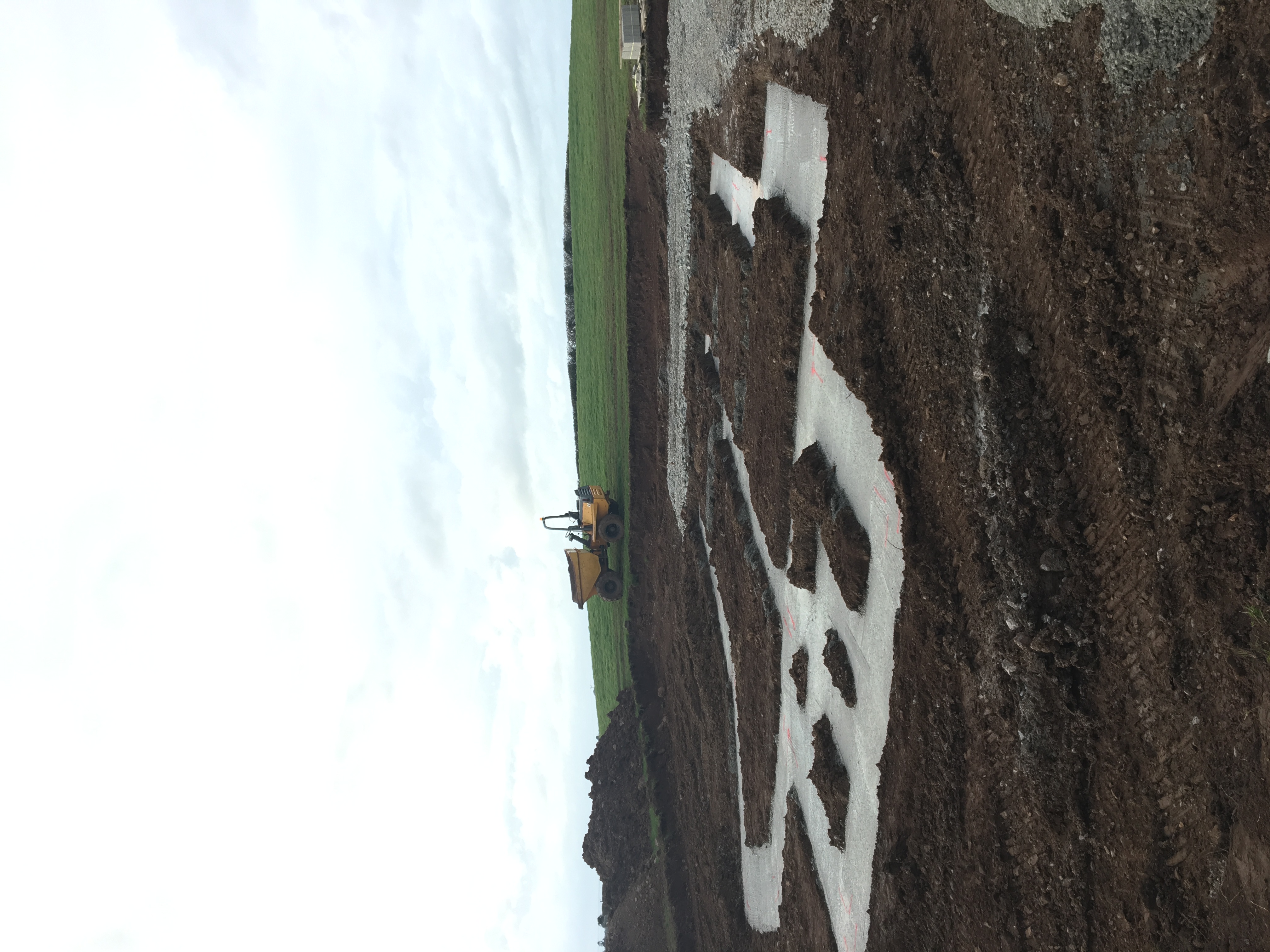 Breaking ground at the foundation level